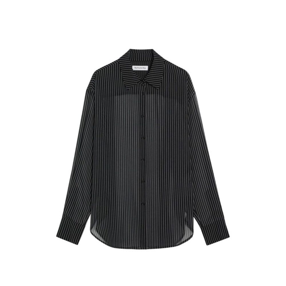 The Frankie Shop Women Peri Striped Shirt